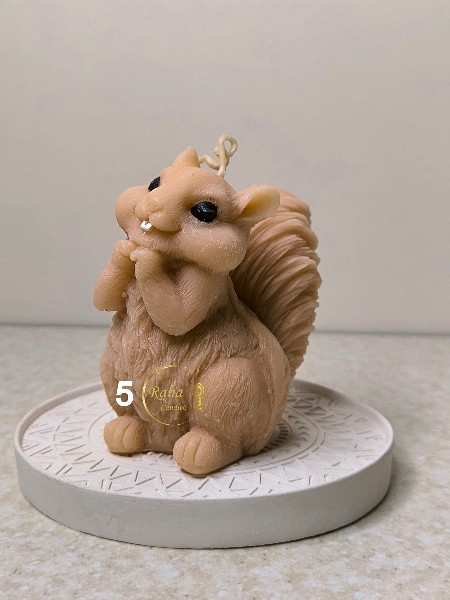 شمع دستساز سنجاب – هدیهای متفاوت و خاص