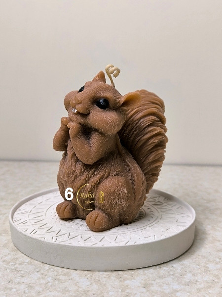 شمع سنجاب بامزه – ایدهای خاص برای دکور منزل