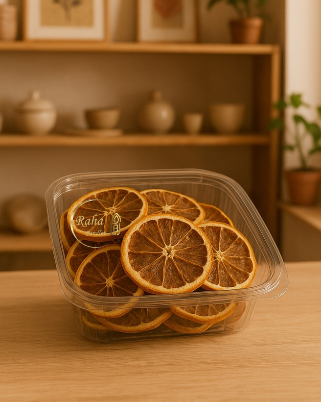 برشهای خشک پرتقال طبیعی برای دکور و کارهای هنری