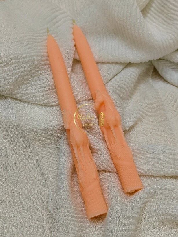 شمع قلمی اسب دستساز مناسب سفره هفتسین رها مال