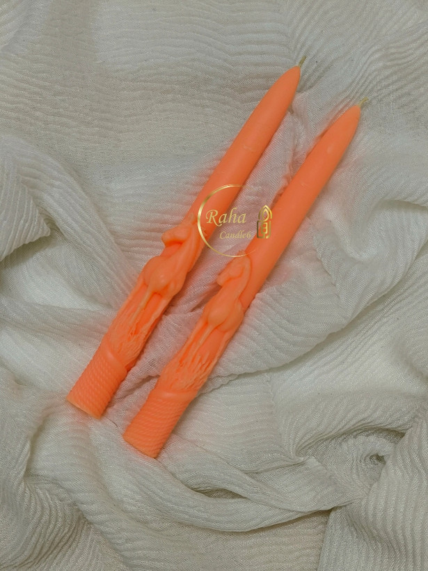 شمع بلند طرح اسب برای تزیین و هدیه رها مال