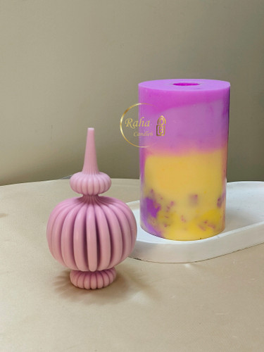 قالب سیلیکونی درجه یک مراکشی (سورمه دان) رها مال طرح ماربل